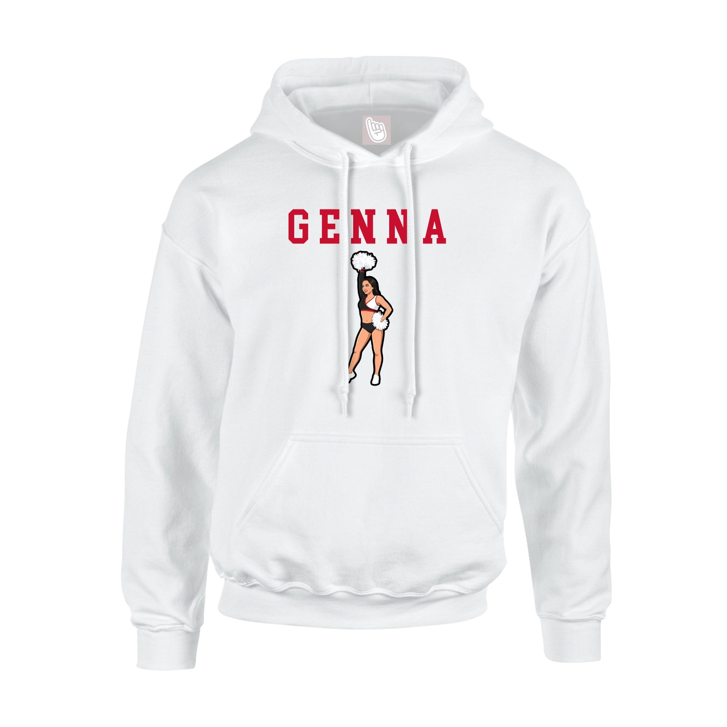 Youth Hoodie — Shirsey in White