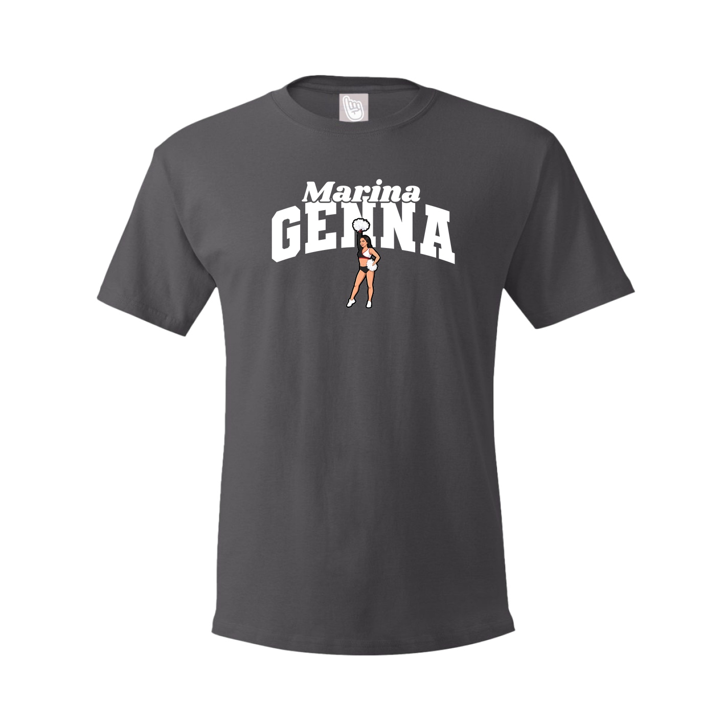 Tee — Signature Arch in Grey