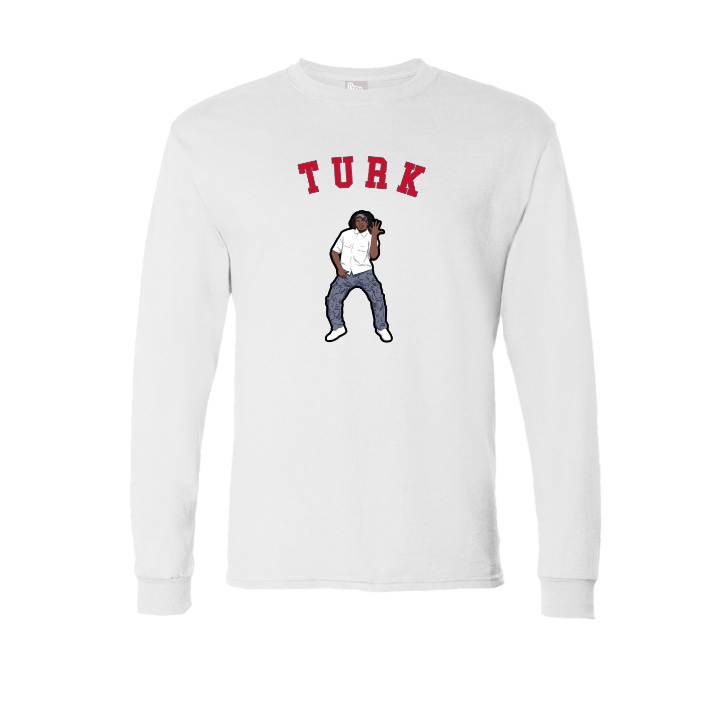 Long Sleeve Tee — Shirsey Arch in White