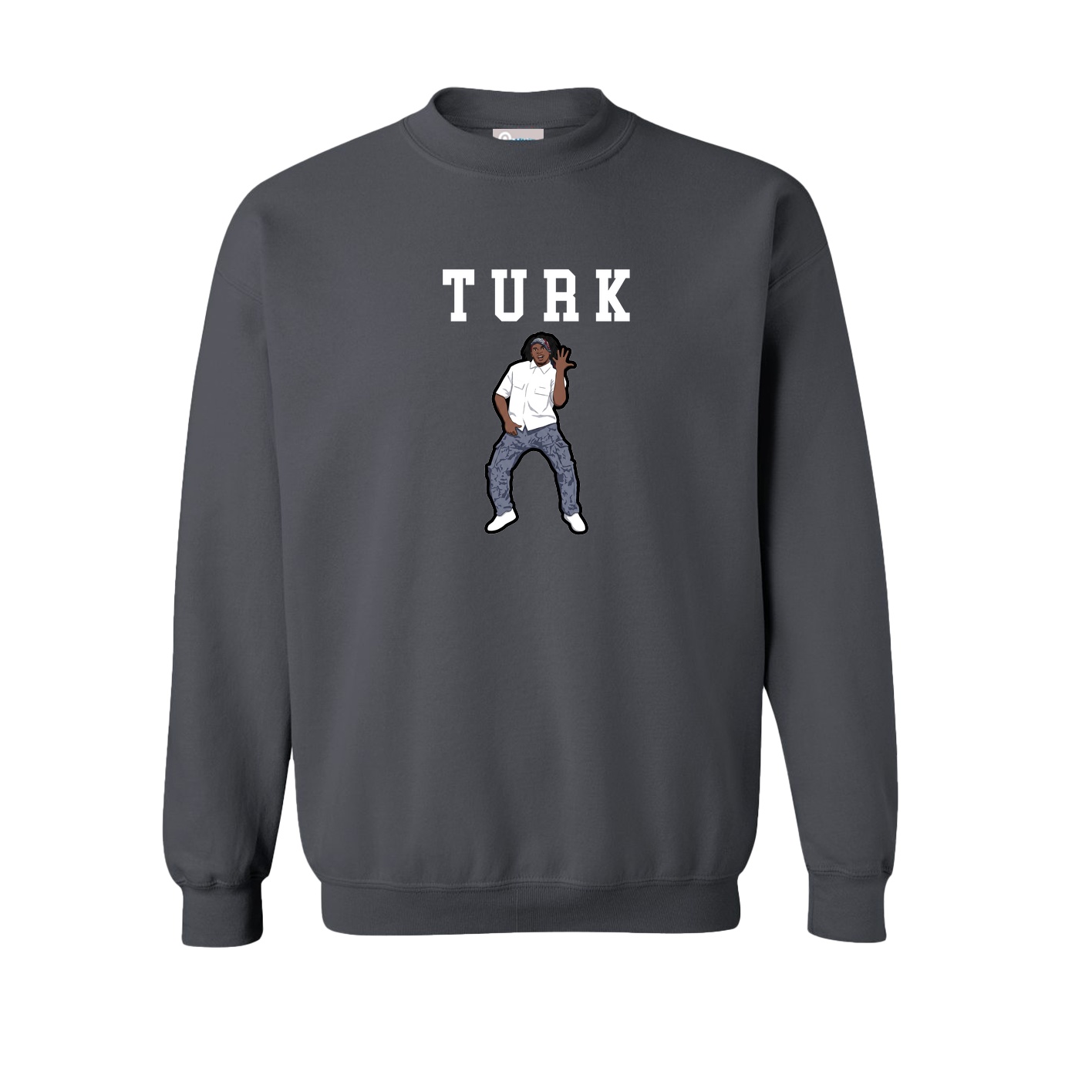 Fleece Crew — Shirsey in Grey
