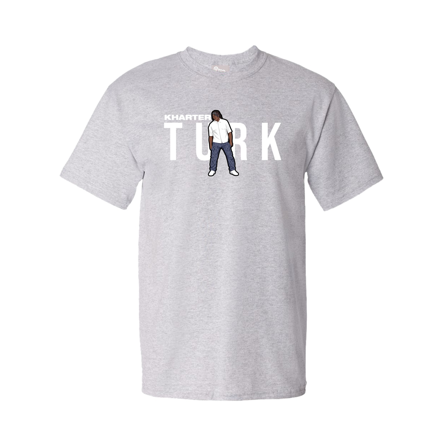 Youth Tee — Player Name in Grey
