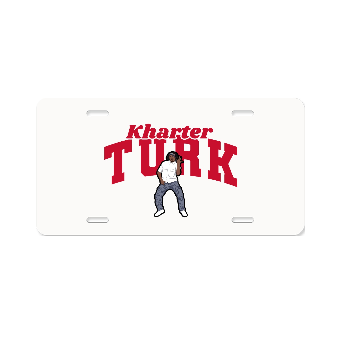 License Plate — Signature Arch in Classic