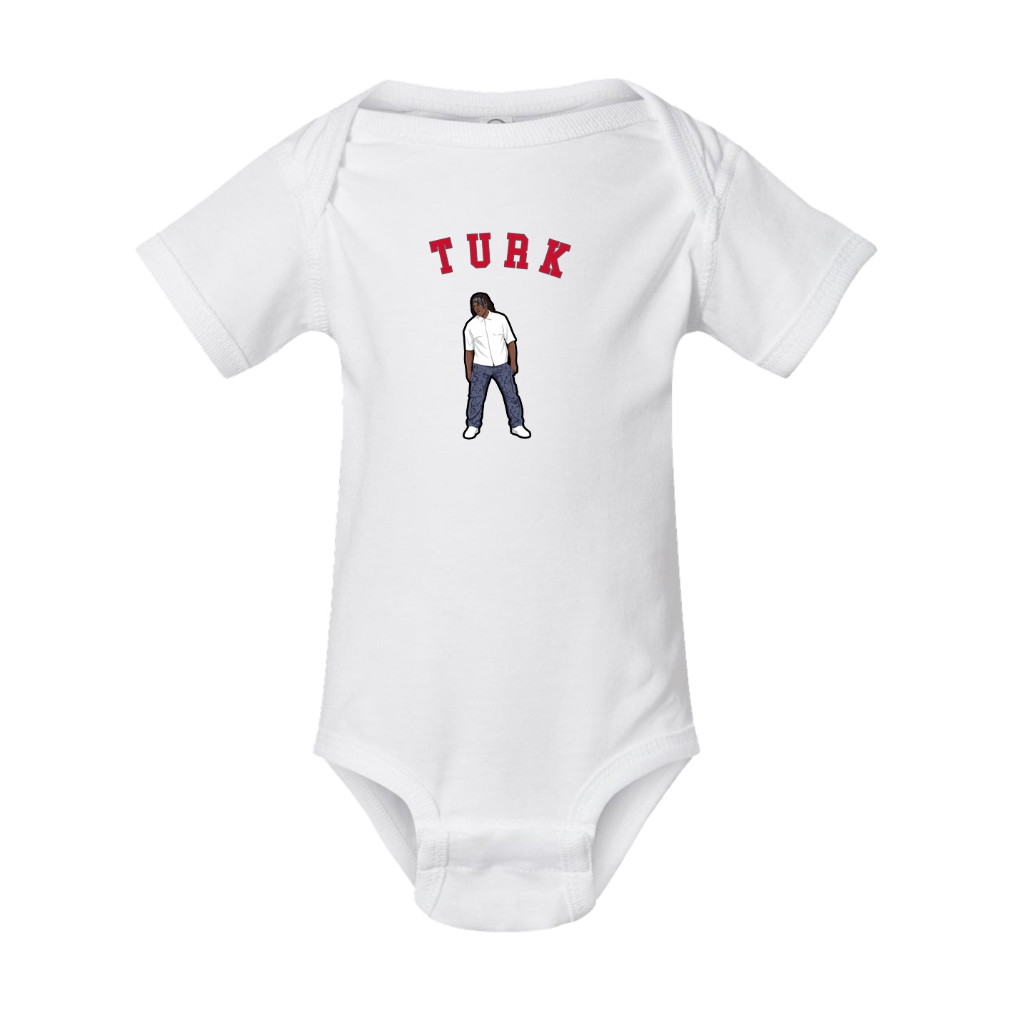 Baby Onesie — Shirsey Arch in White