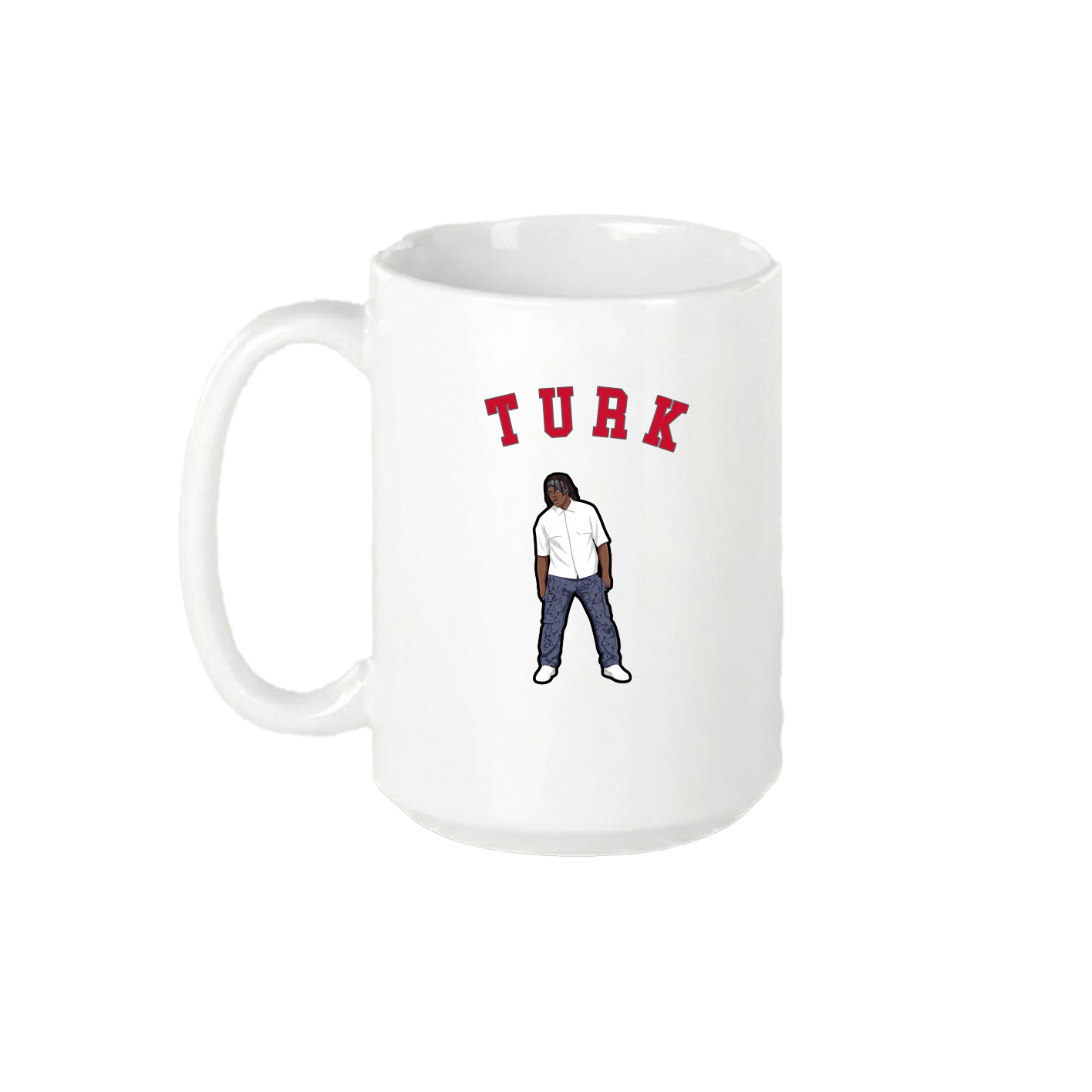 15oz Coffee Mug — Shirsey Arch in White