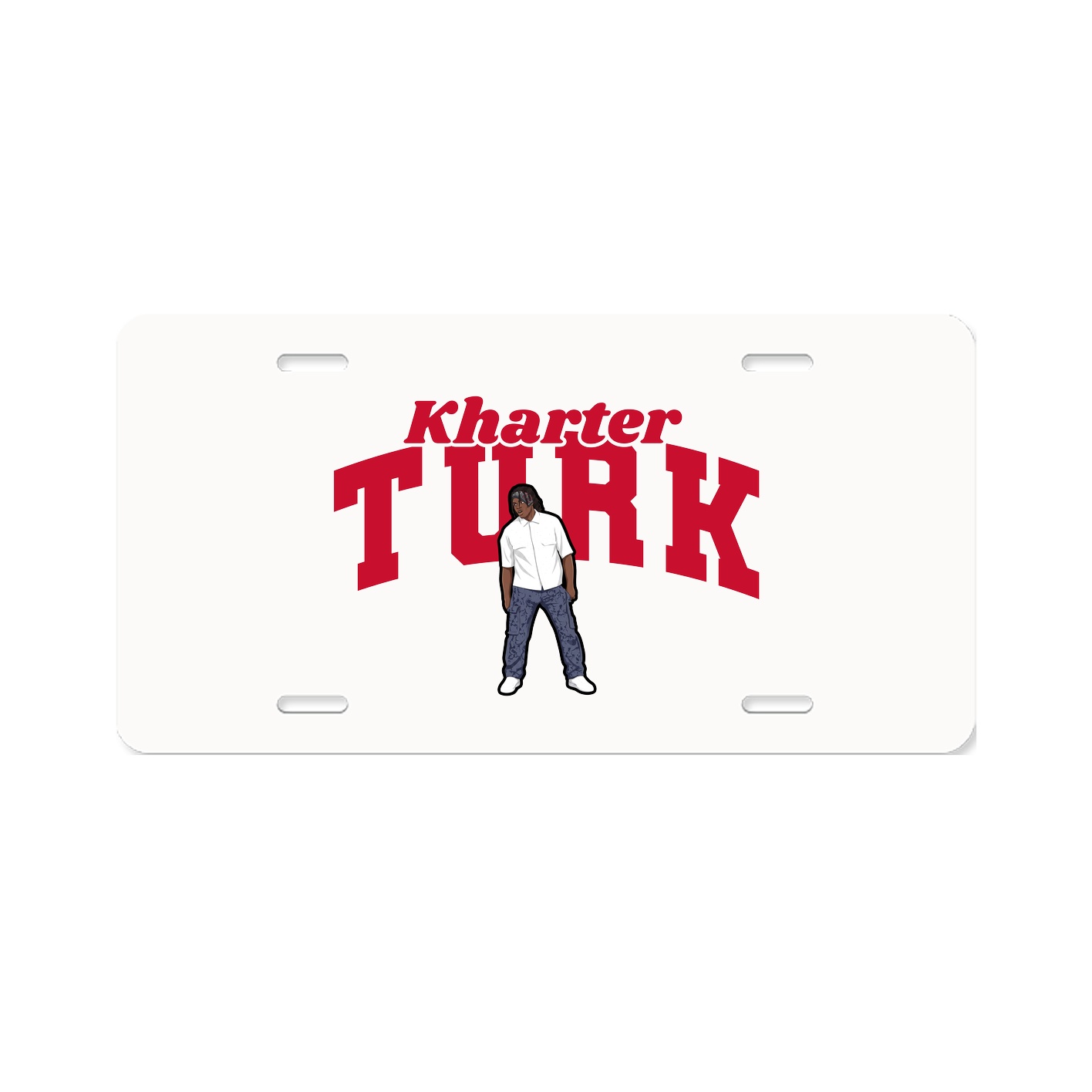 License Plate — Signature Arch in Classic