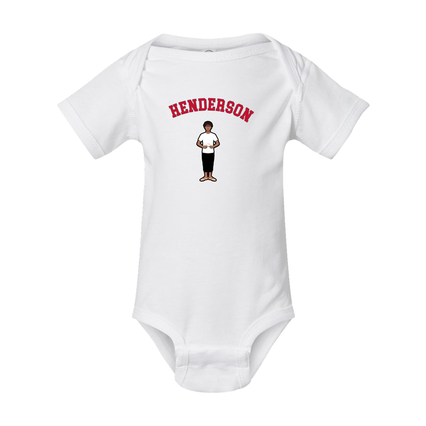 Baby Onesie — Shirsey Arch in White