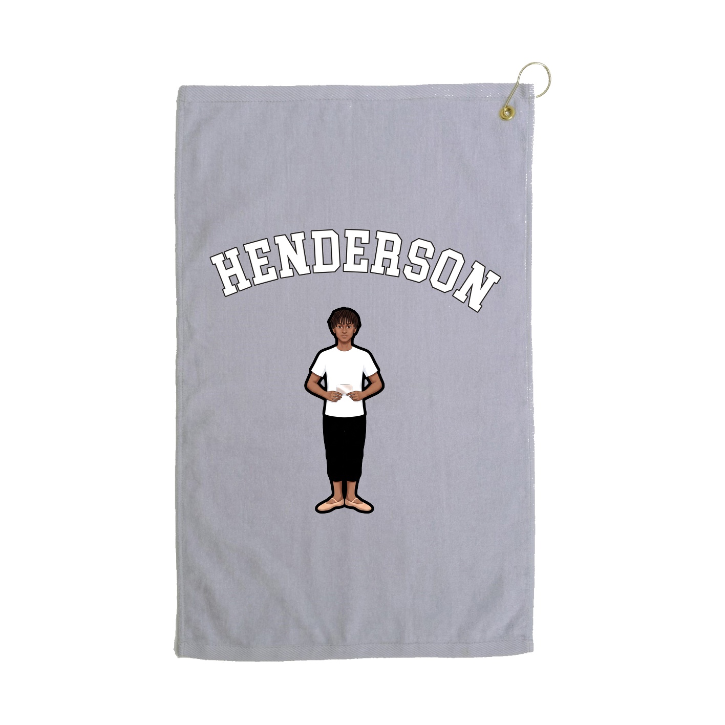 Golf Towel — Shirsey Arch in Grey