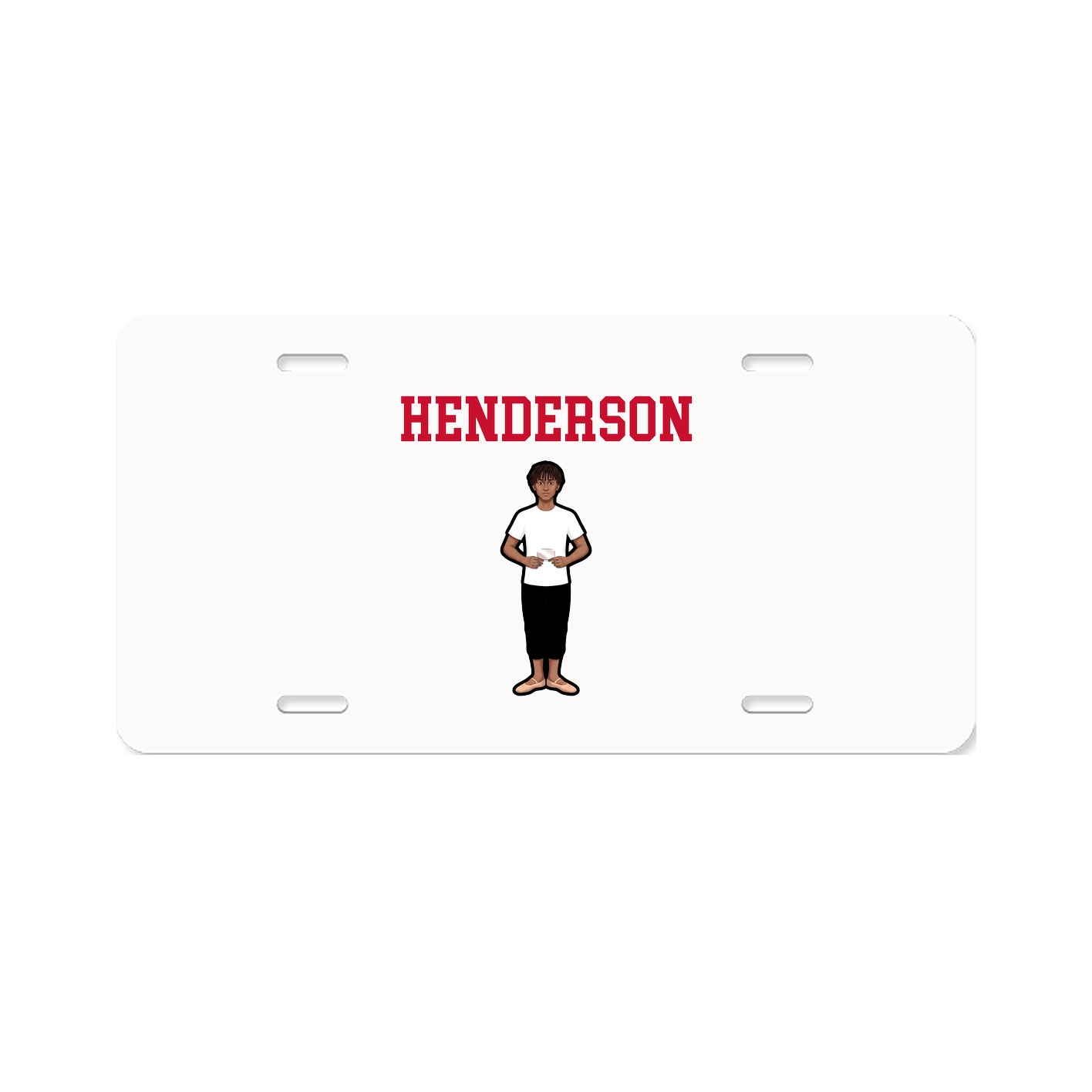 License Plate — Shirsey in Classic