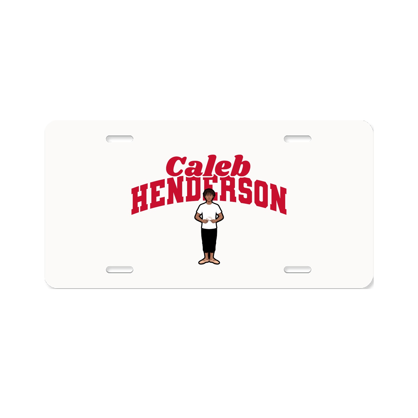 License Plate — Signature Arch in Classic