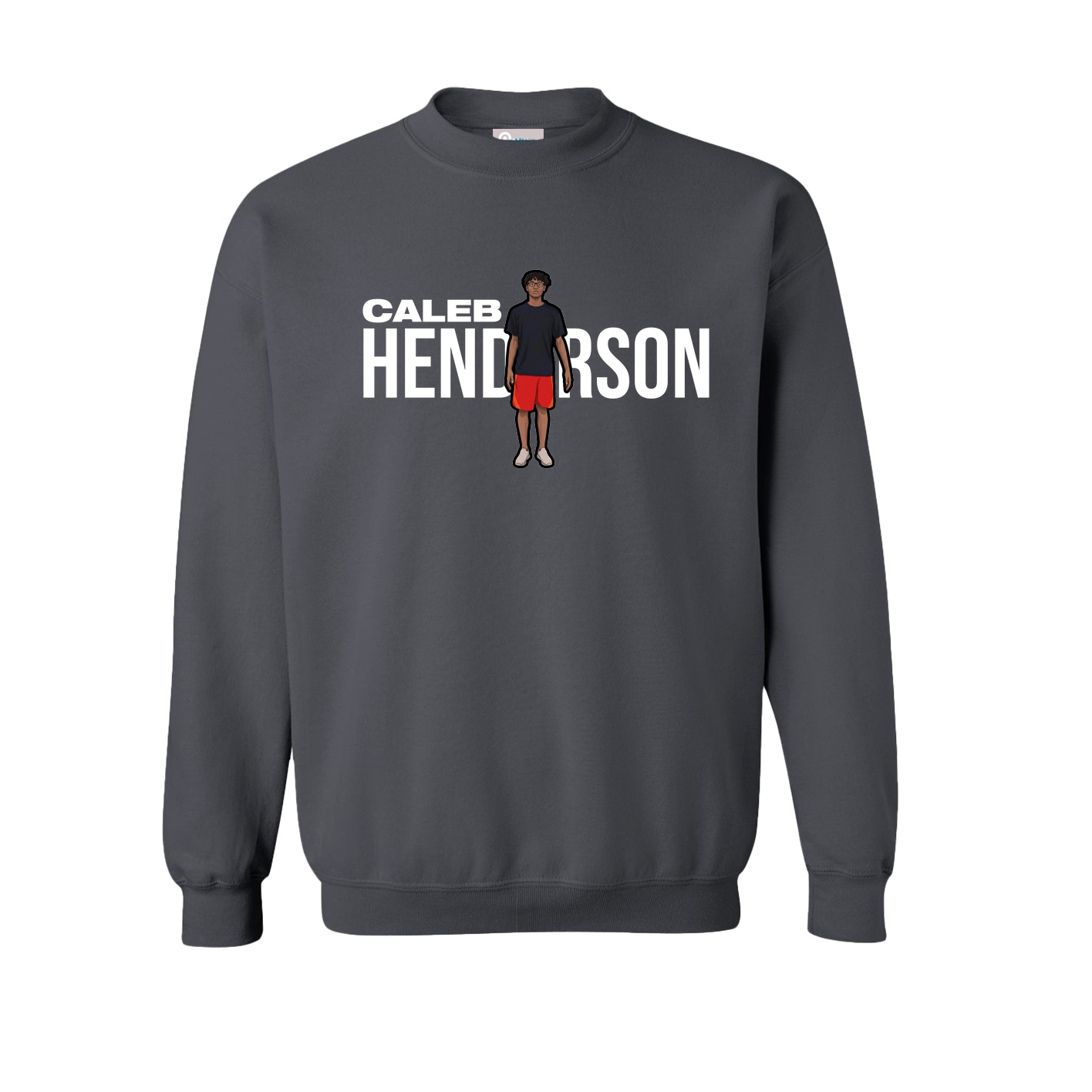 Fleece Crew — Player Name in Grey