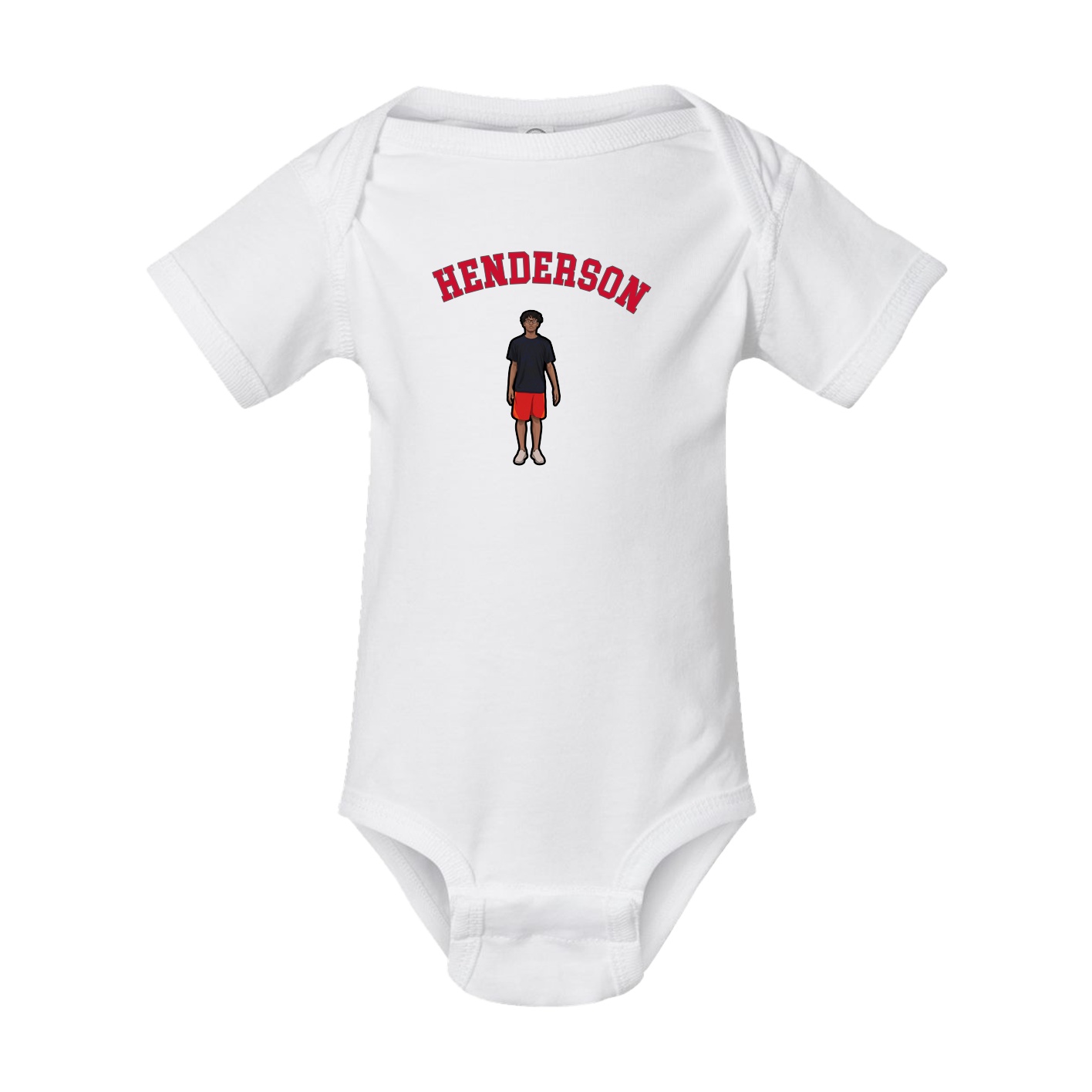 Baby Onesie — Shirsey Arch in White