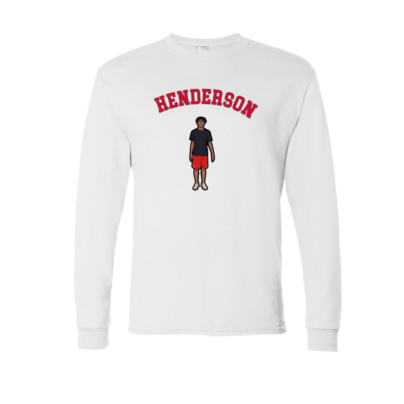 Long Sleeve Tee — Shirsey Arch in White