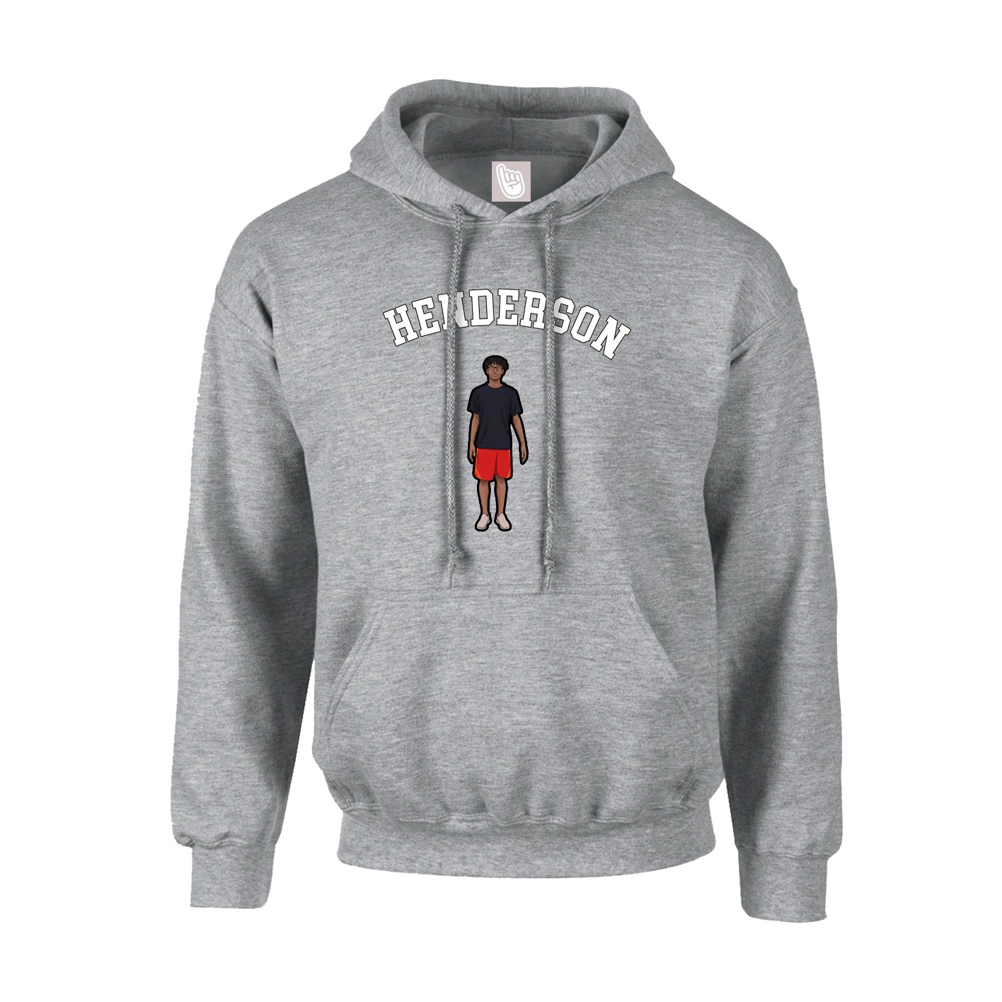 Youth Hoodie — Shirsey Arch in Grey