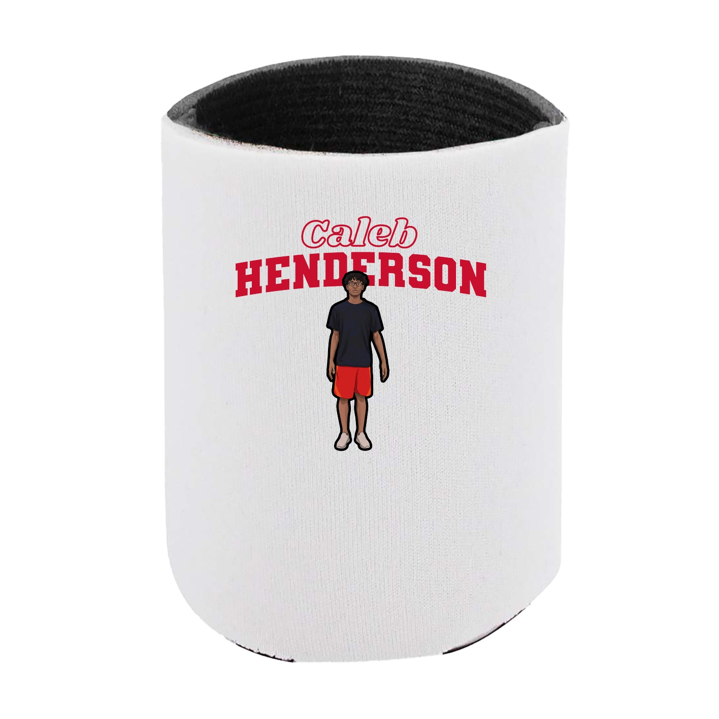 Can Holder — Name Arch in White