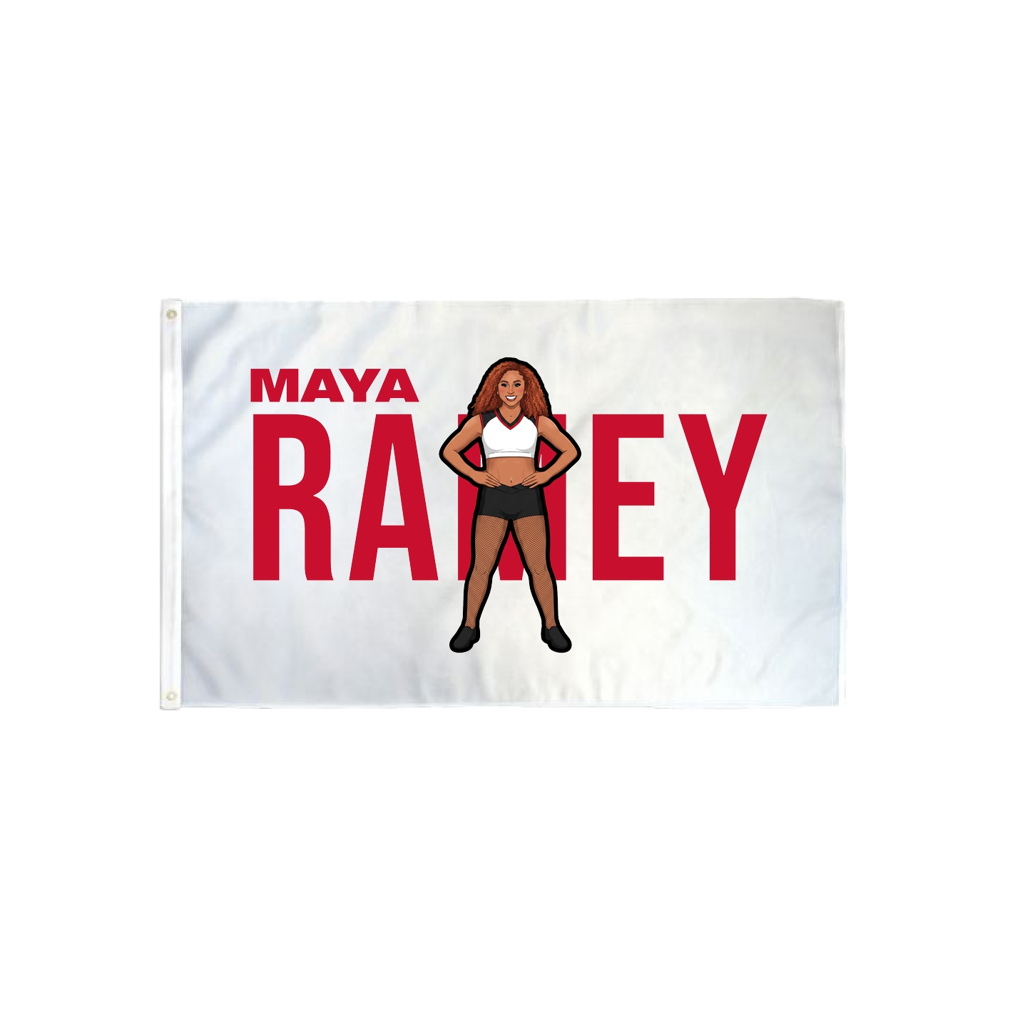 3x5 Flag — Player Name in Classic
