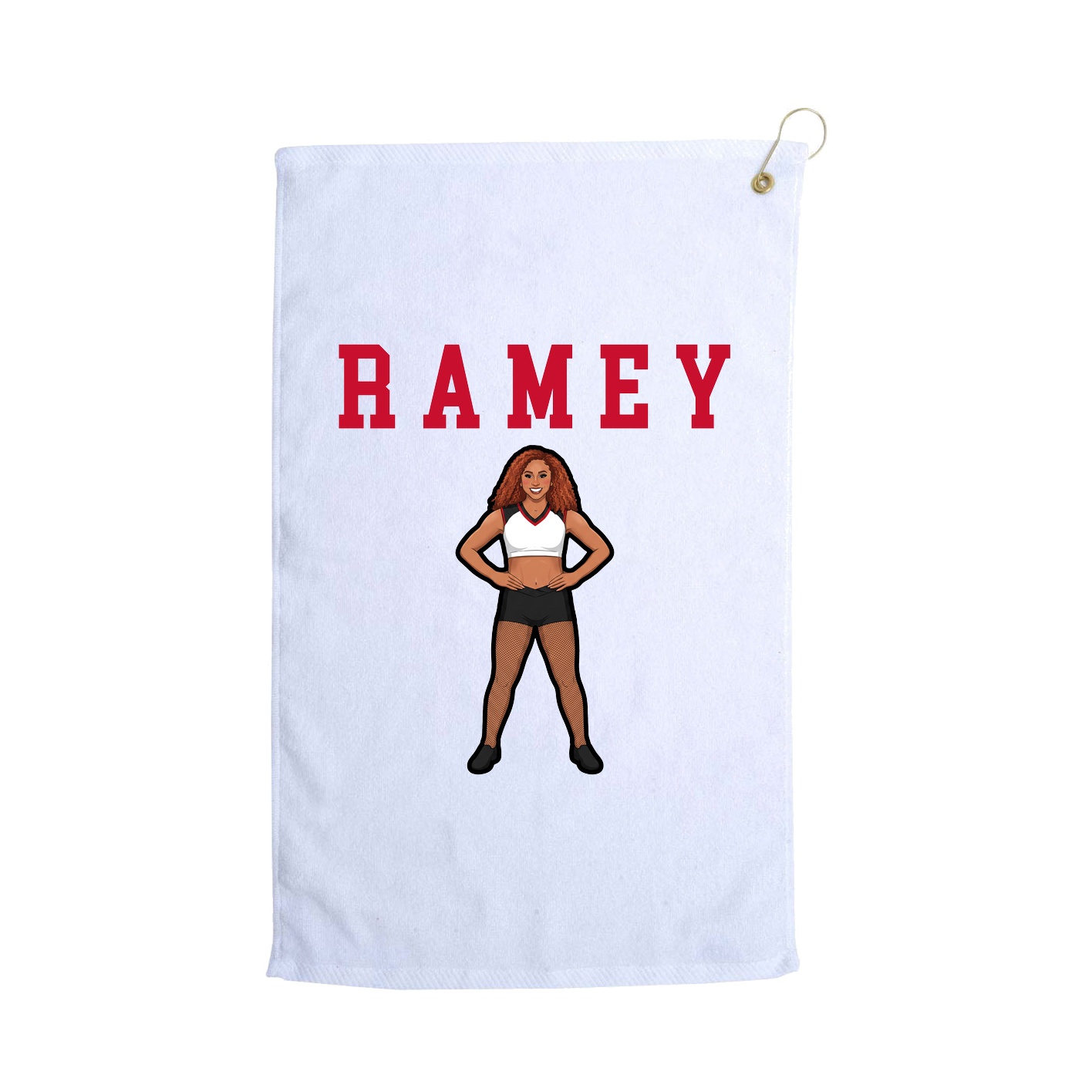 Golf Towel — Shirsey in White