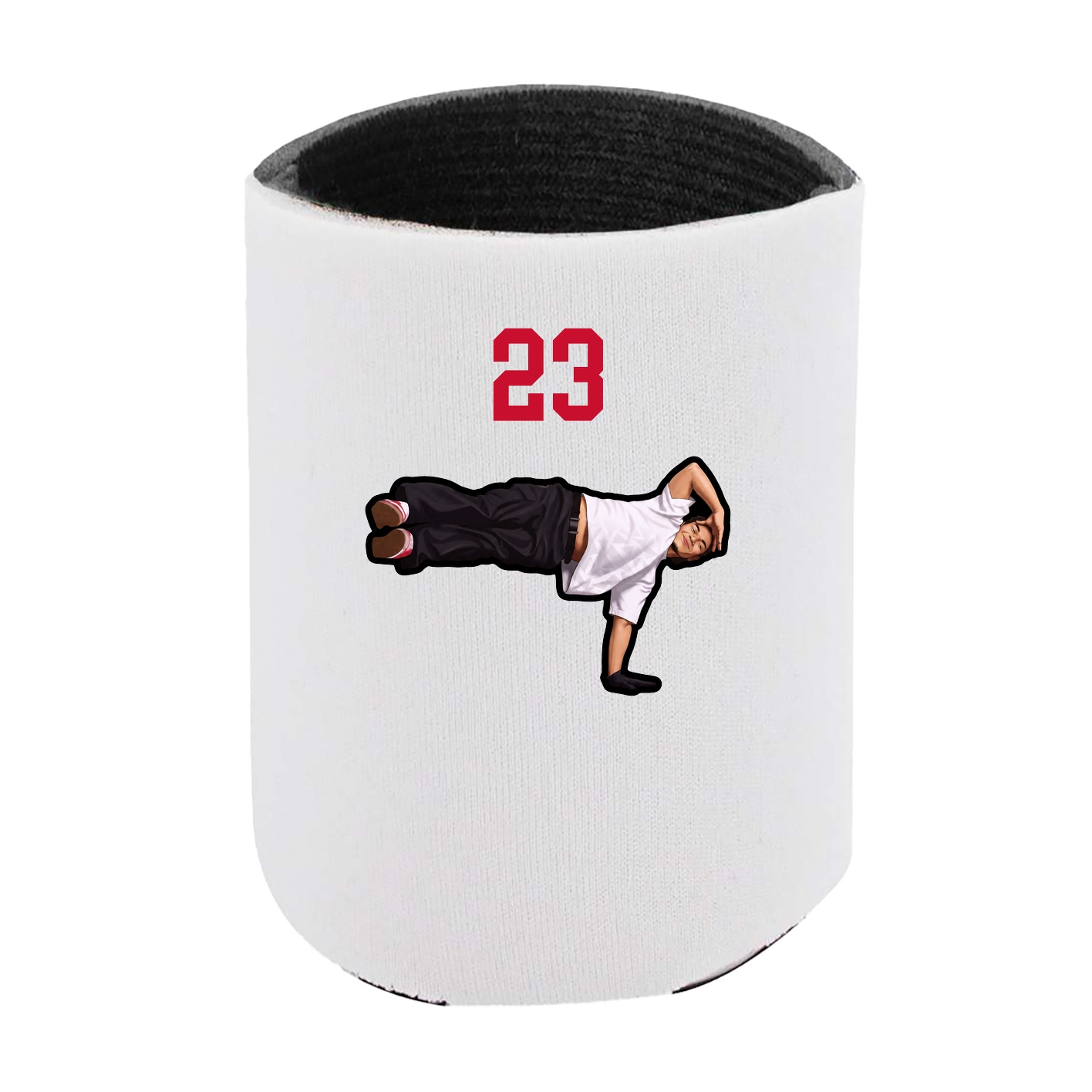 Can Holder — Number Top in White
