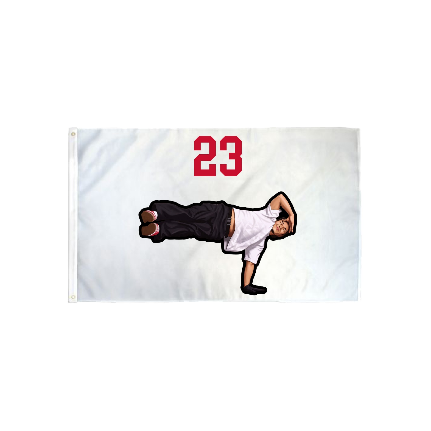 3x5 Flag — Number Top in Classic