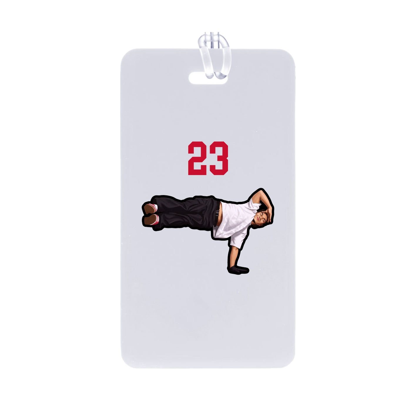 Bag Tag — Number Top in Classic