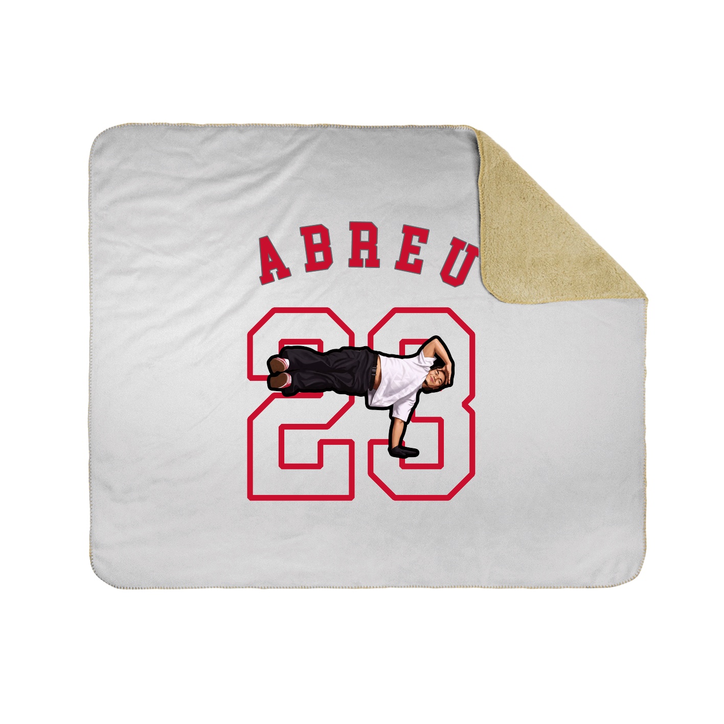 Throw Blanket — Shirsey Arch in White
