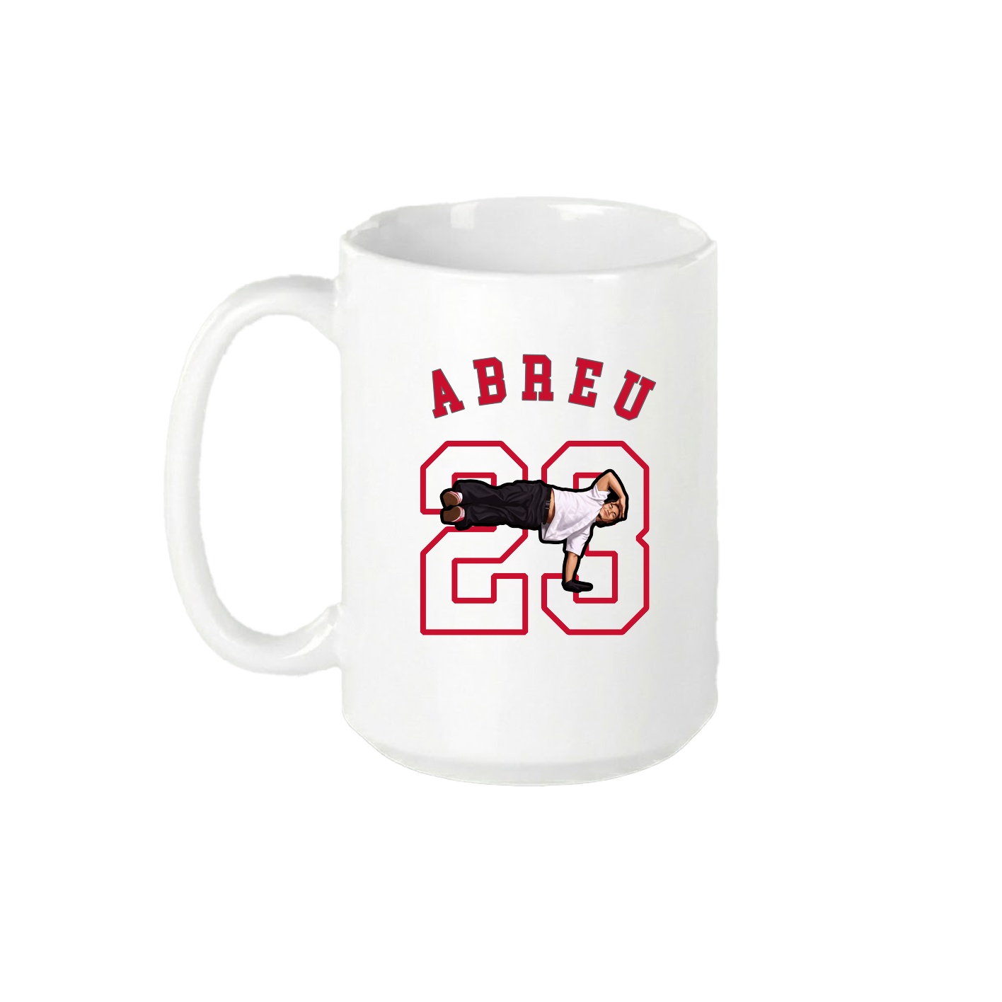 15oz Coffee Mug — Shirsey Arch in White