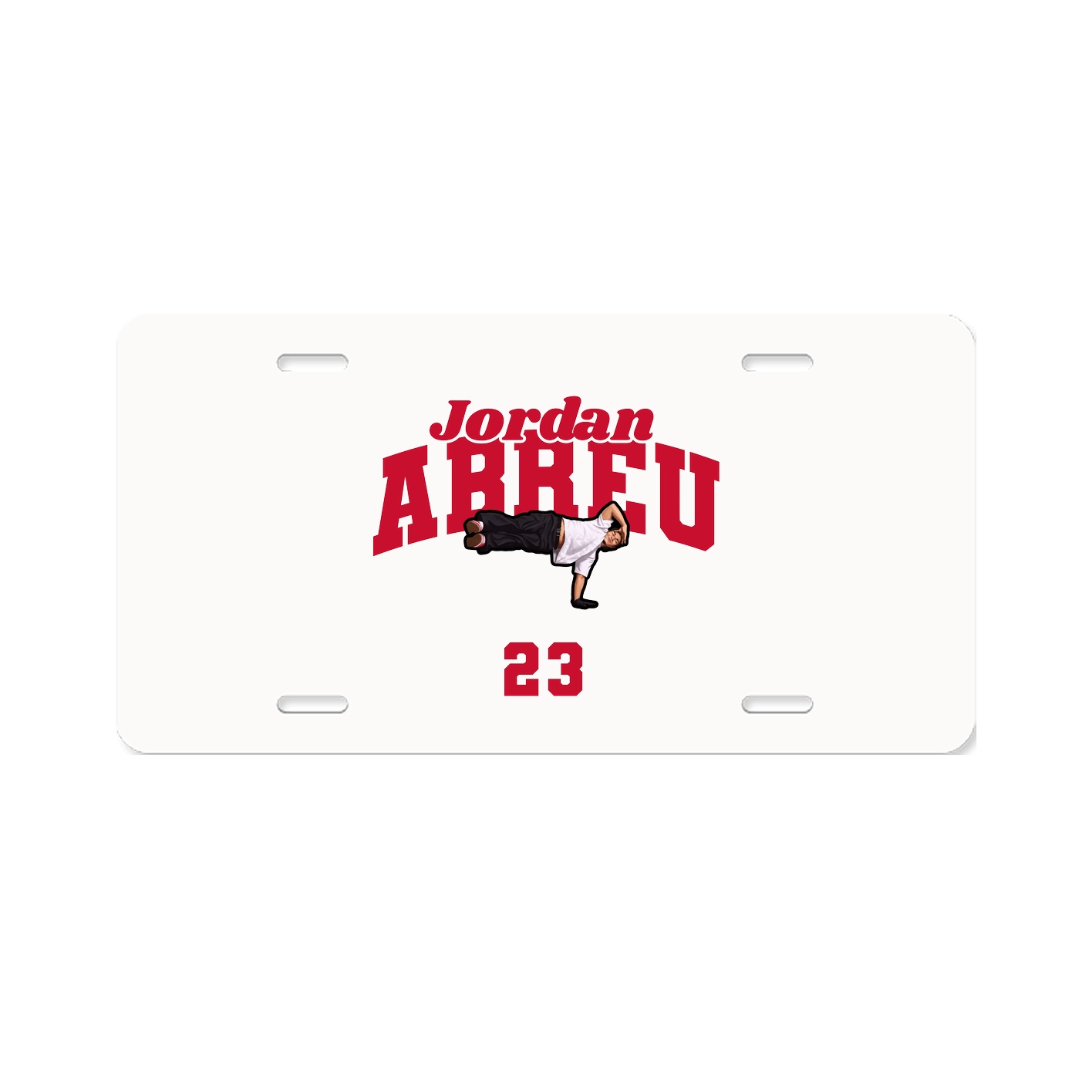License Plate — Signature Arch in Classic