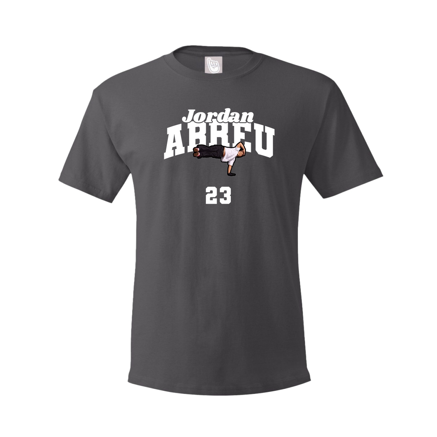 Tee — Signature Arch in Grey