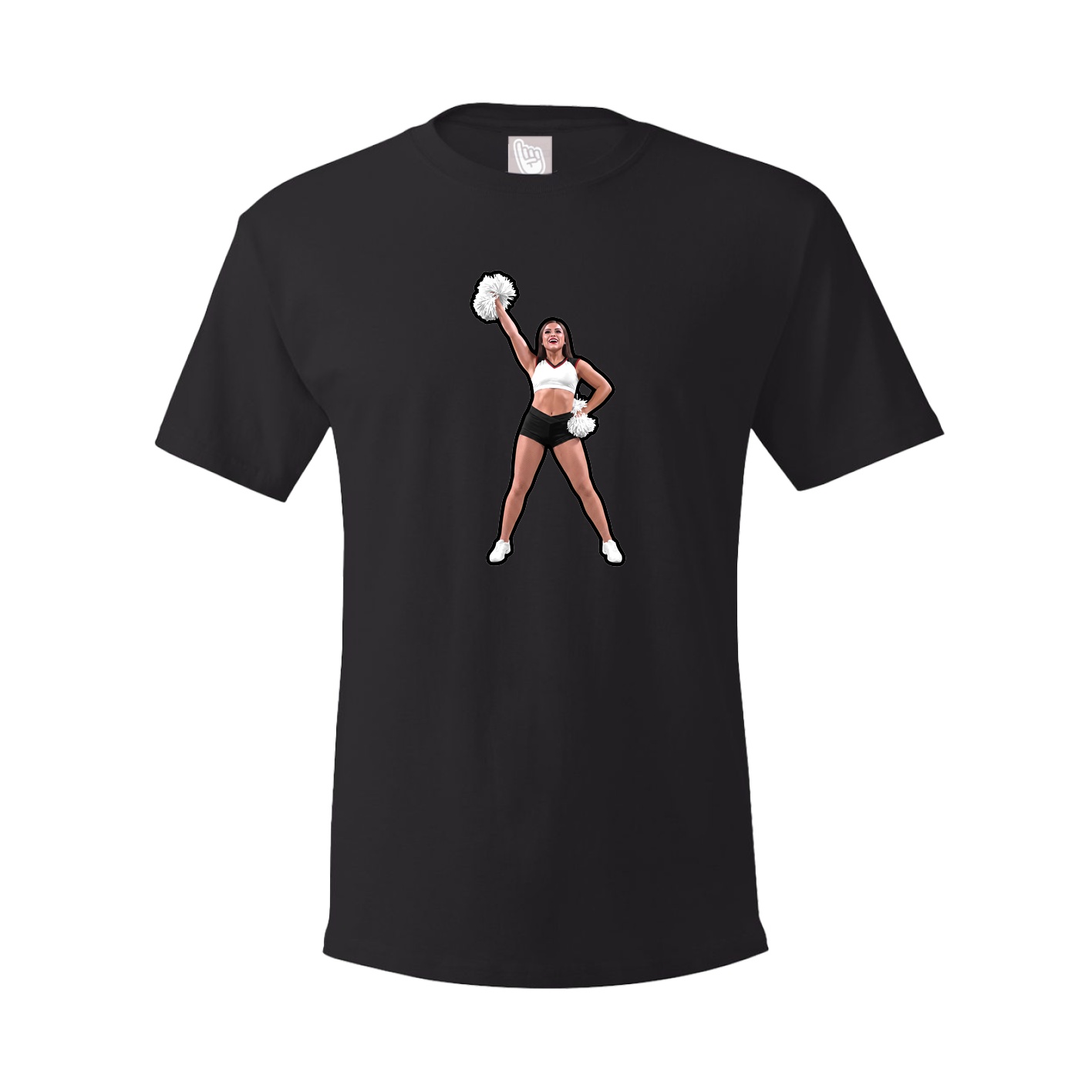 Tee — Name Vertical in Black