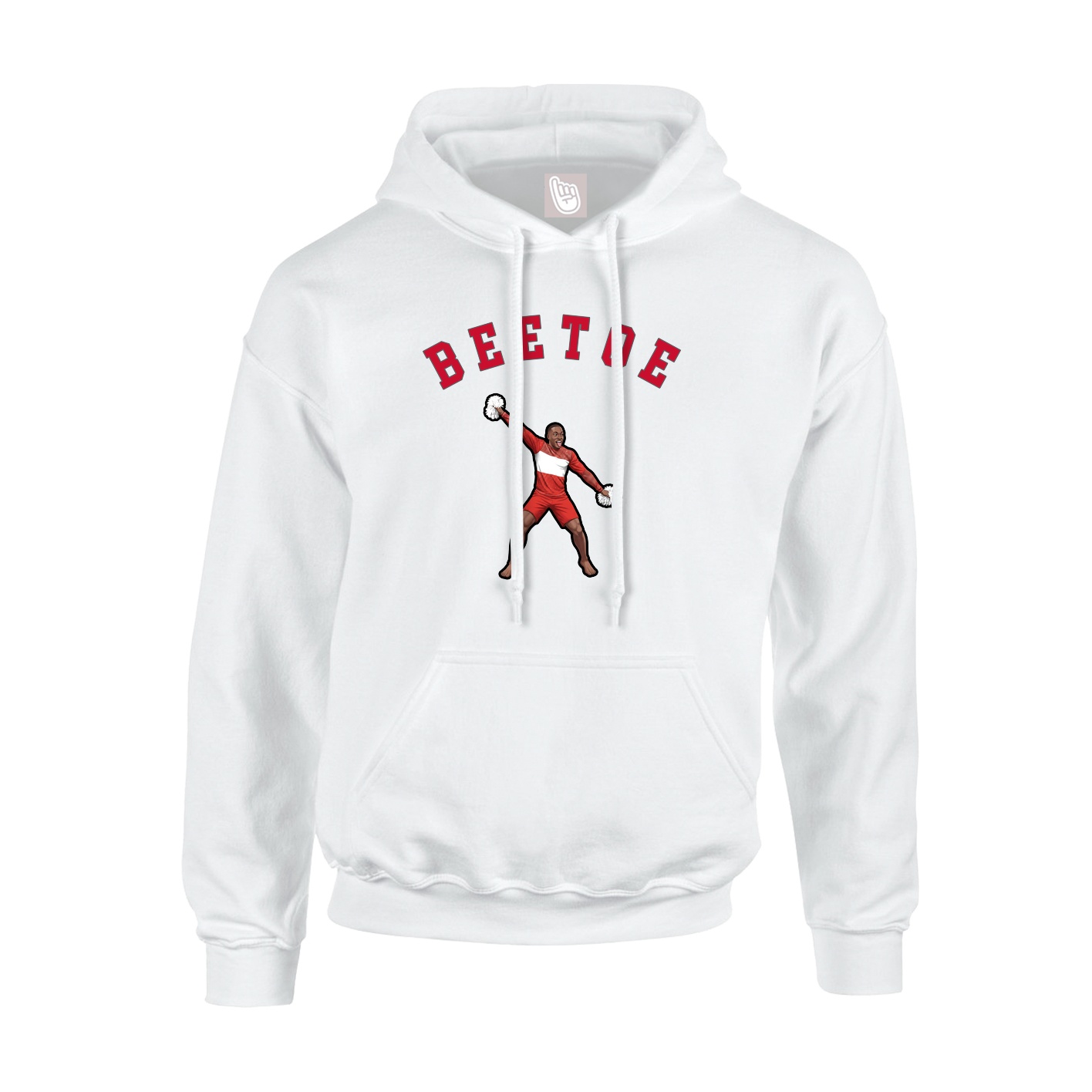 Hoodie — Shirsey Arch in White