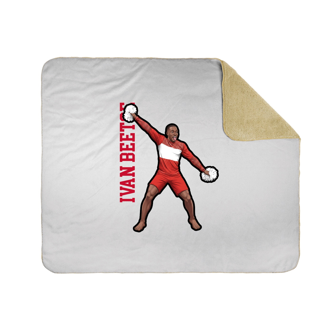 50x60 Sherpa Lined Throw Blanket