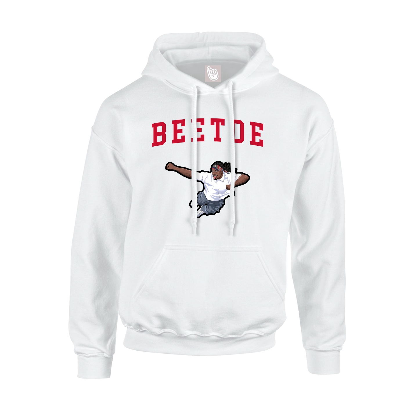 Hoodie — Shirsey in White
