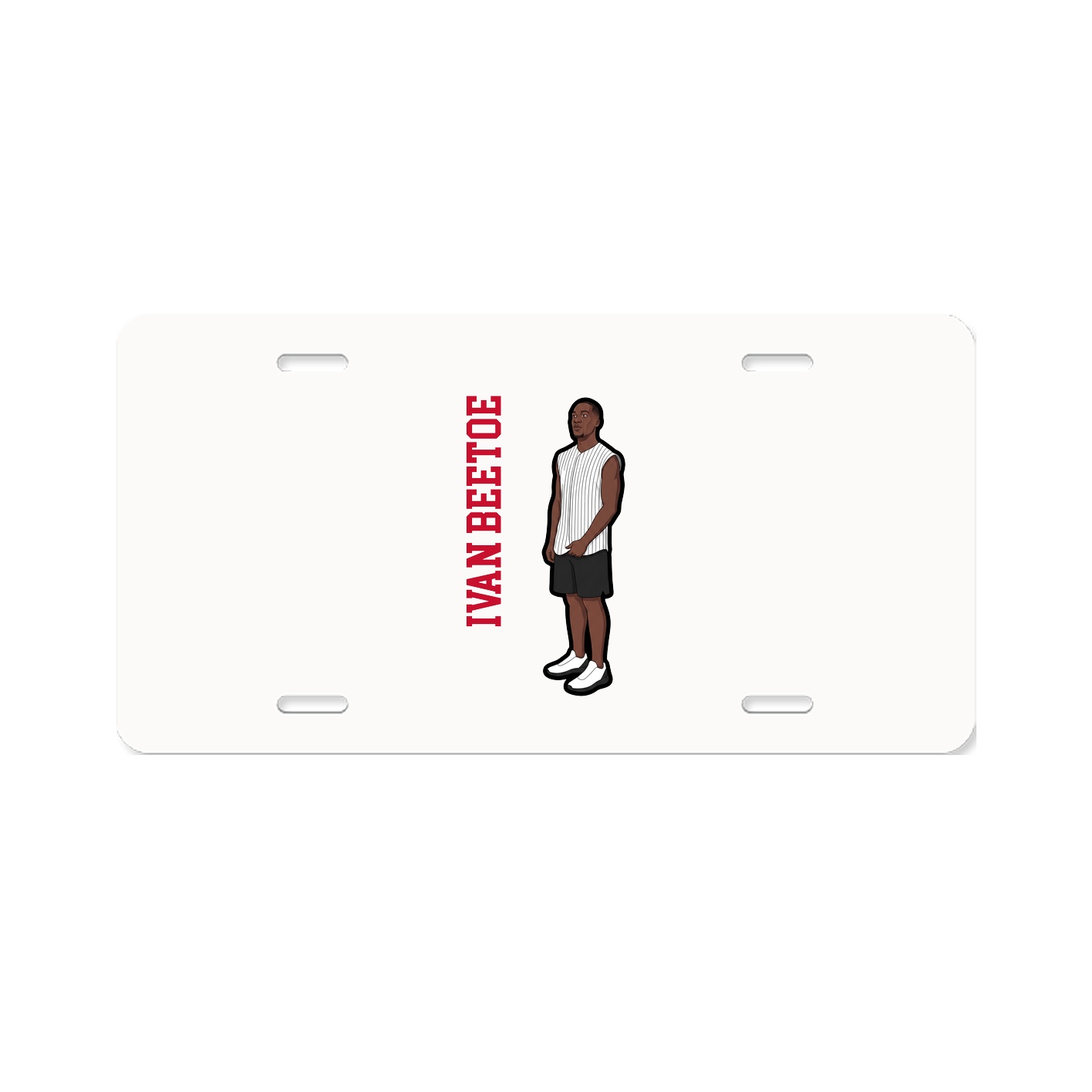 Aluminum License Plate