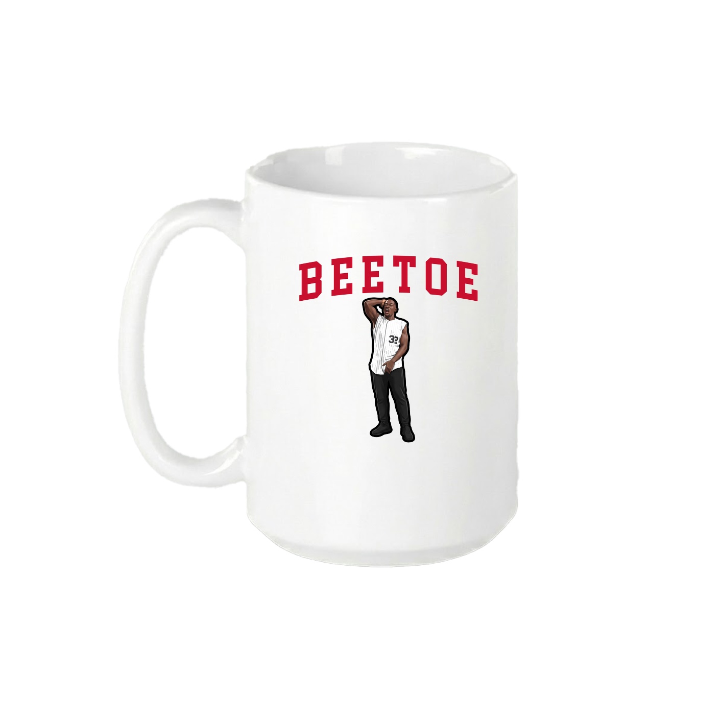 15oz Coffee Mug — Shirsey in White