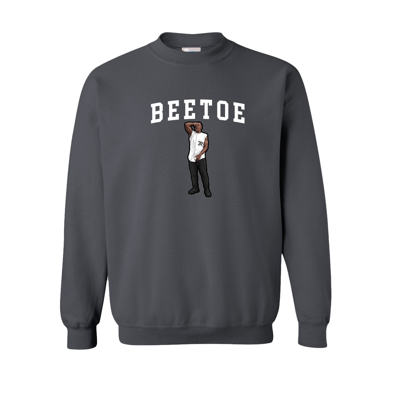 Fleece Crew — Shirsey in Grey