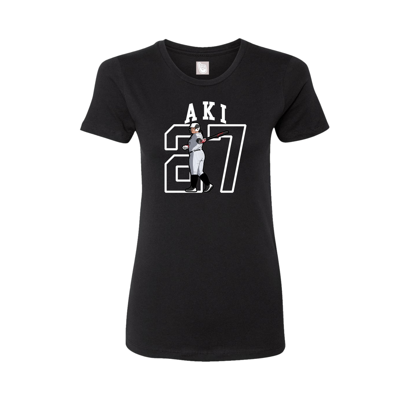 Fitted Women's Tee — Shirsey in Black