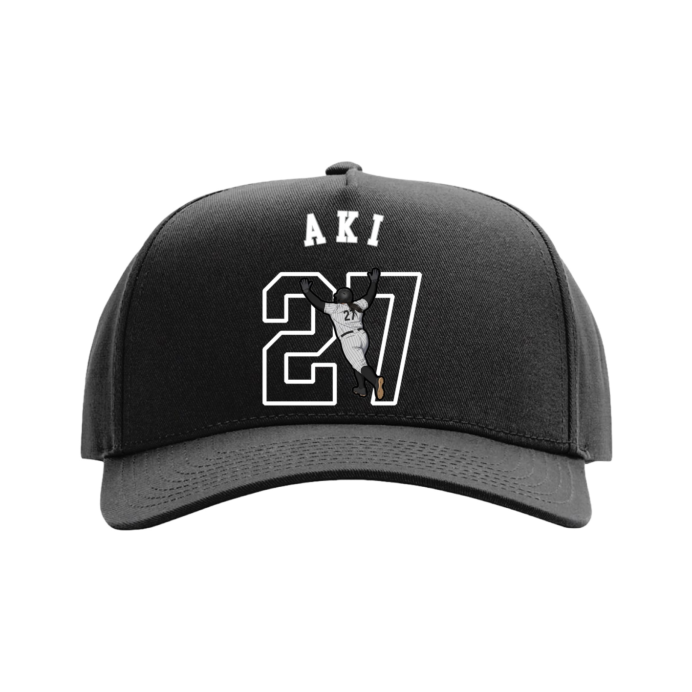 Full Fabric Five-Panel Champ Cap