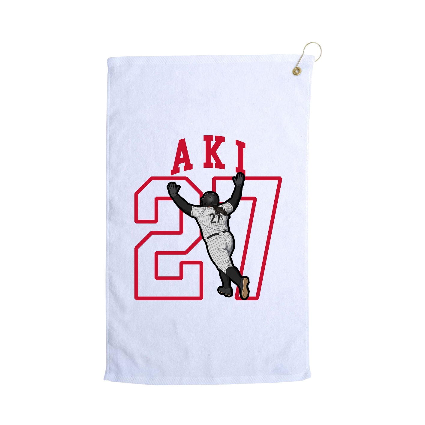 Golf Towel — Shirsey in White