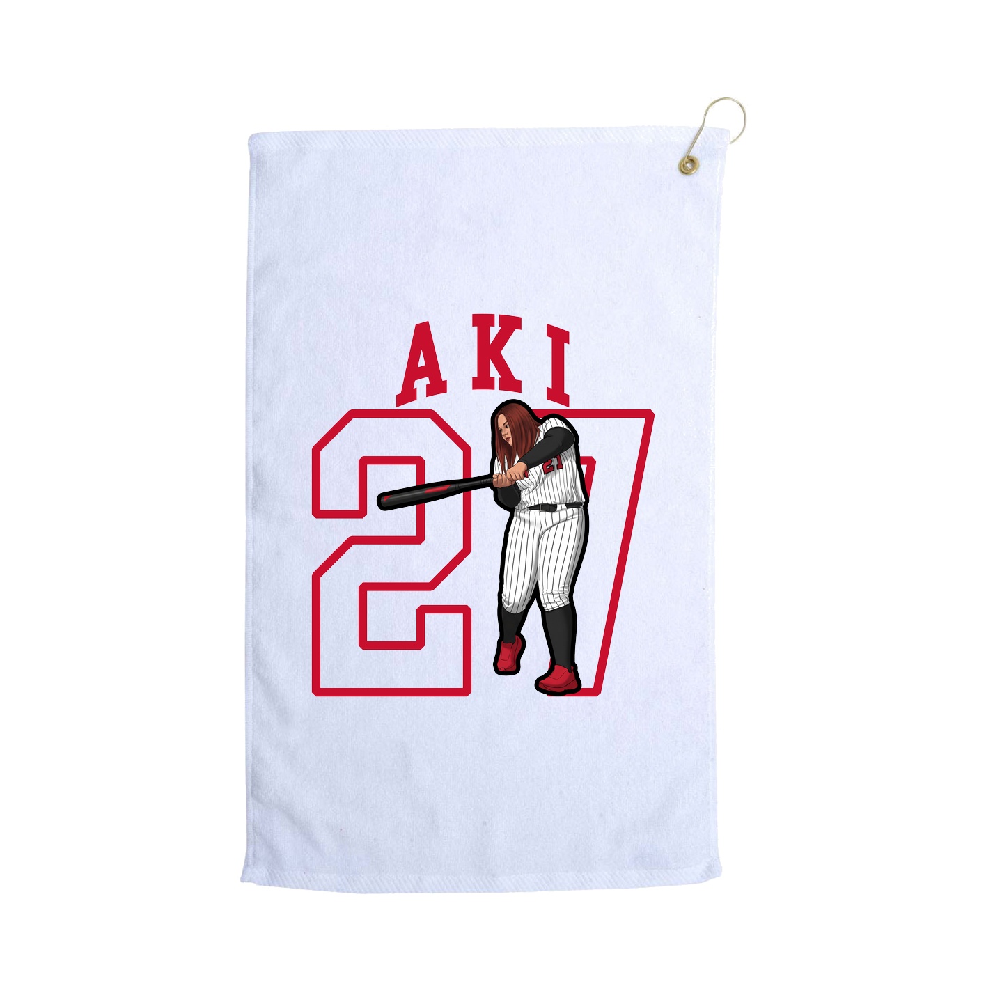 Golf Towel — Shirsey in White