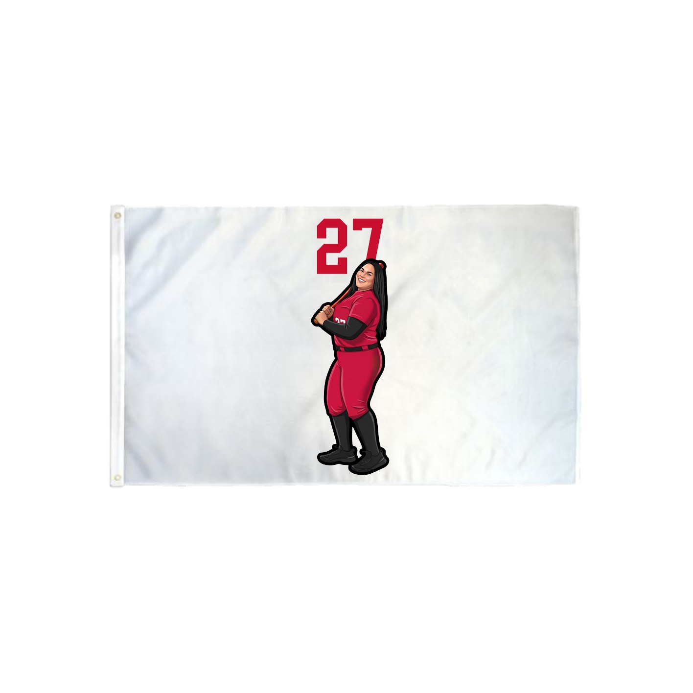 3x5 Flag — Number Top in Classic