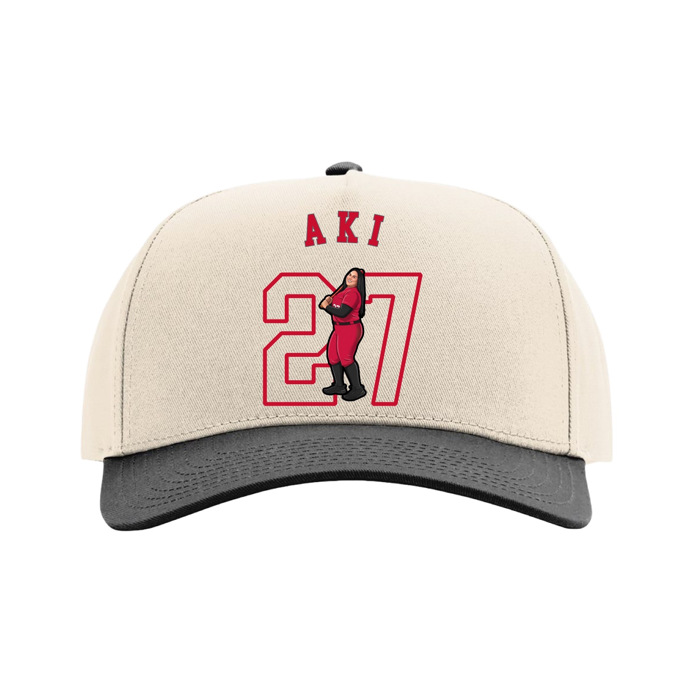 Full Fabric Five-Panel Champ Cap