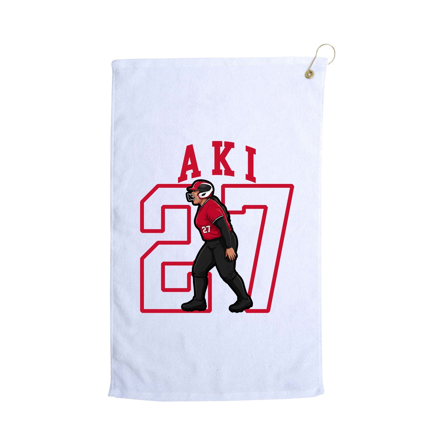 Golf Towel — Shirsey in White