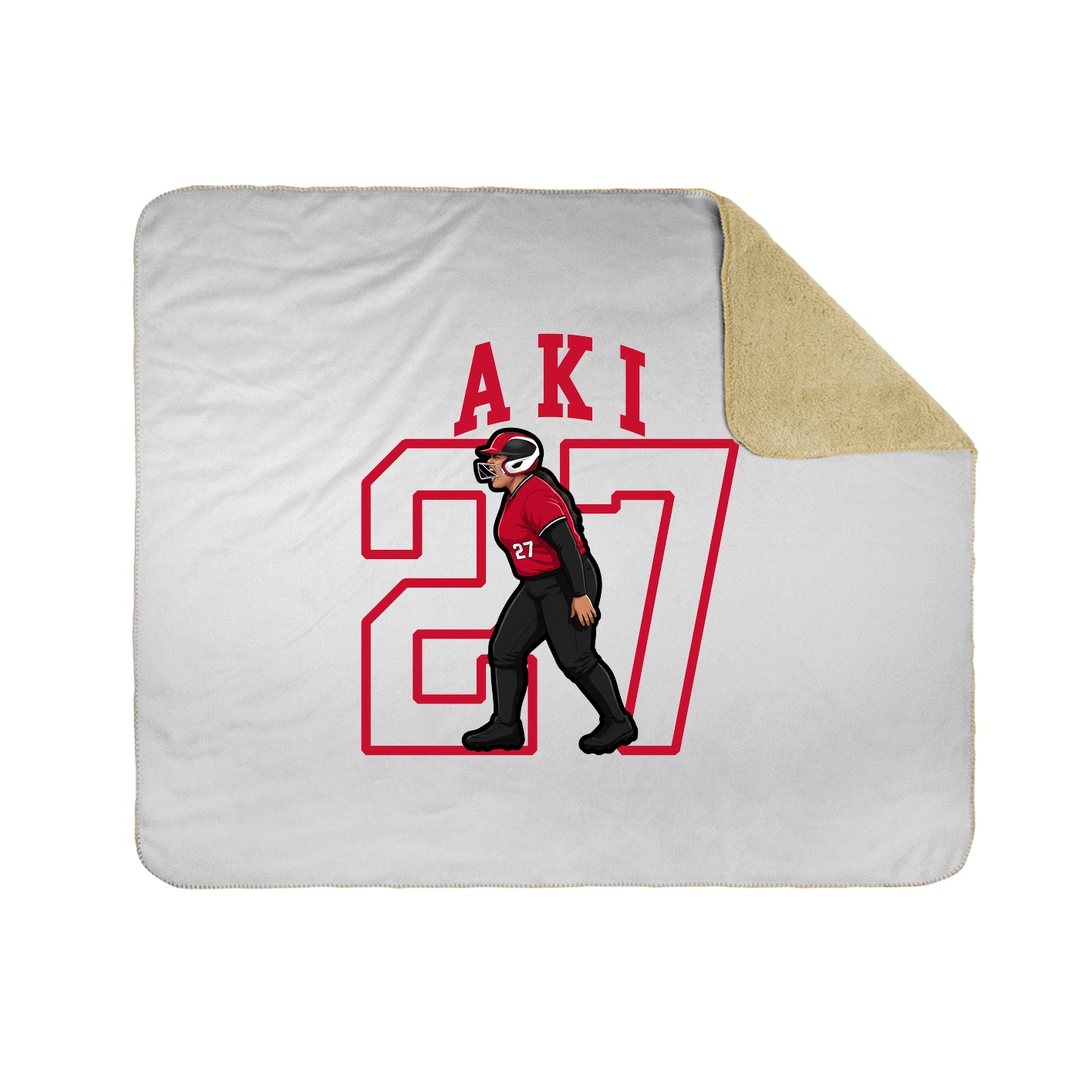 50x60 Sherpa Lined Throw Blanket