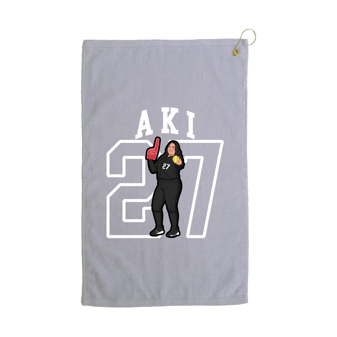 Golf Towel — Shirsey in Grey