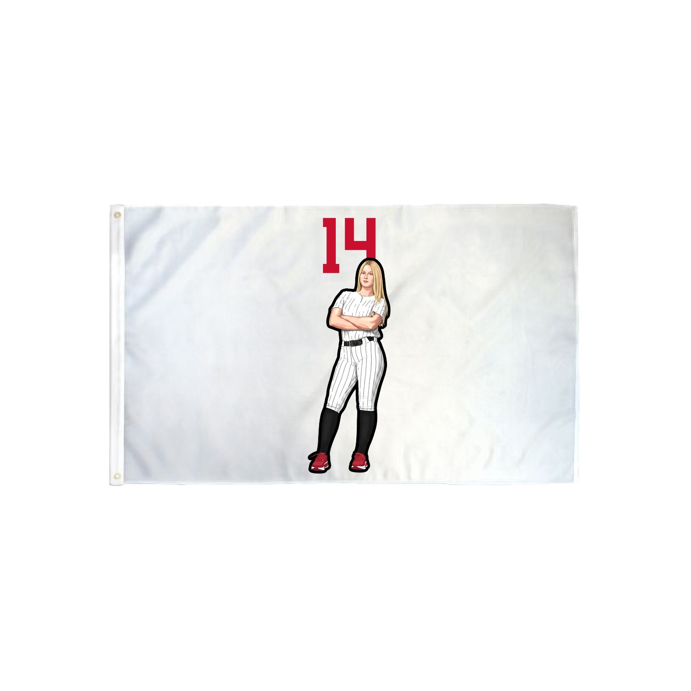 3x5 Flag — Number Top in Classic