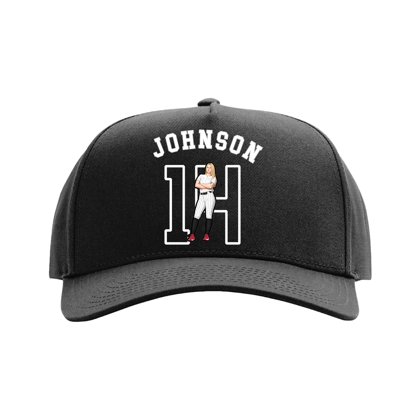 Full Fabric Five-Panel Champ Cap
