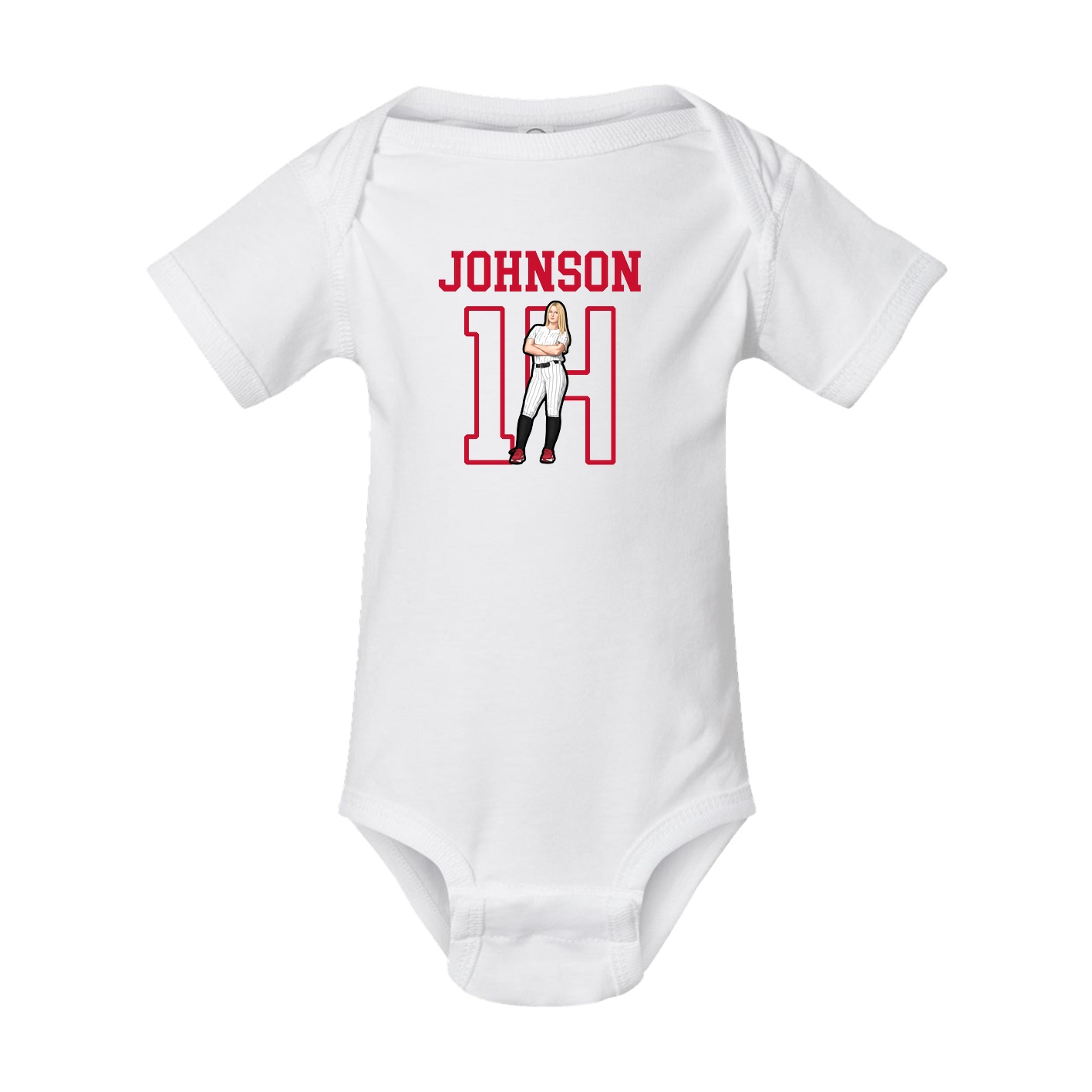Baby Onesie — Shirsey in White