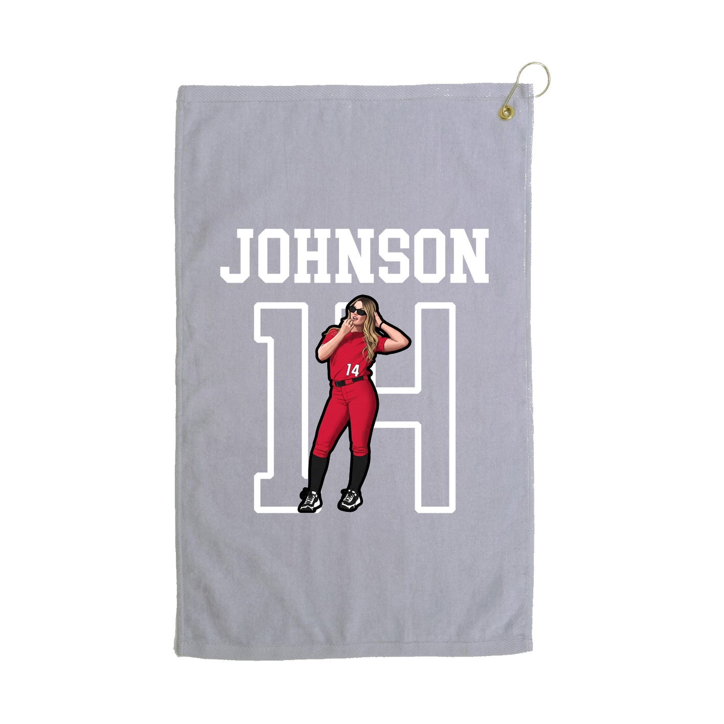 Golf Towel — Shirsey in Grey