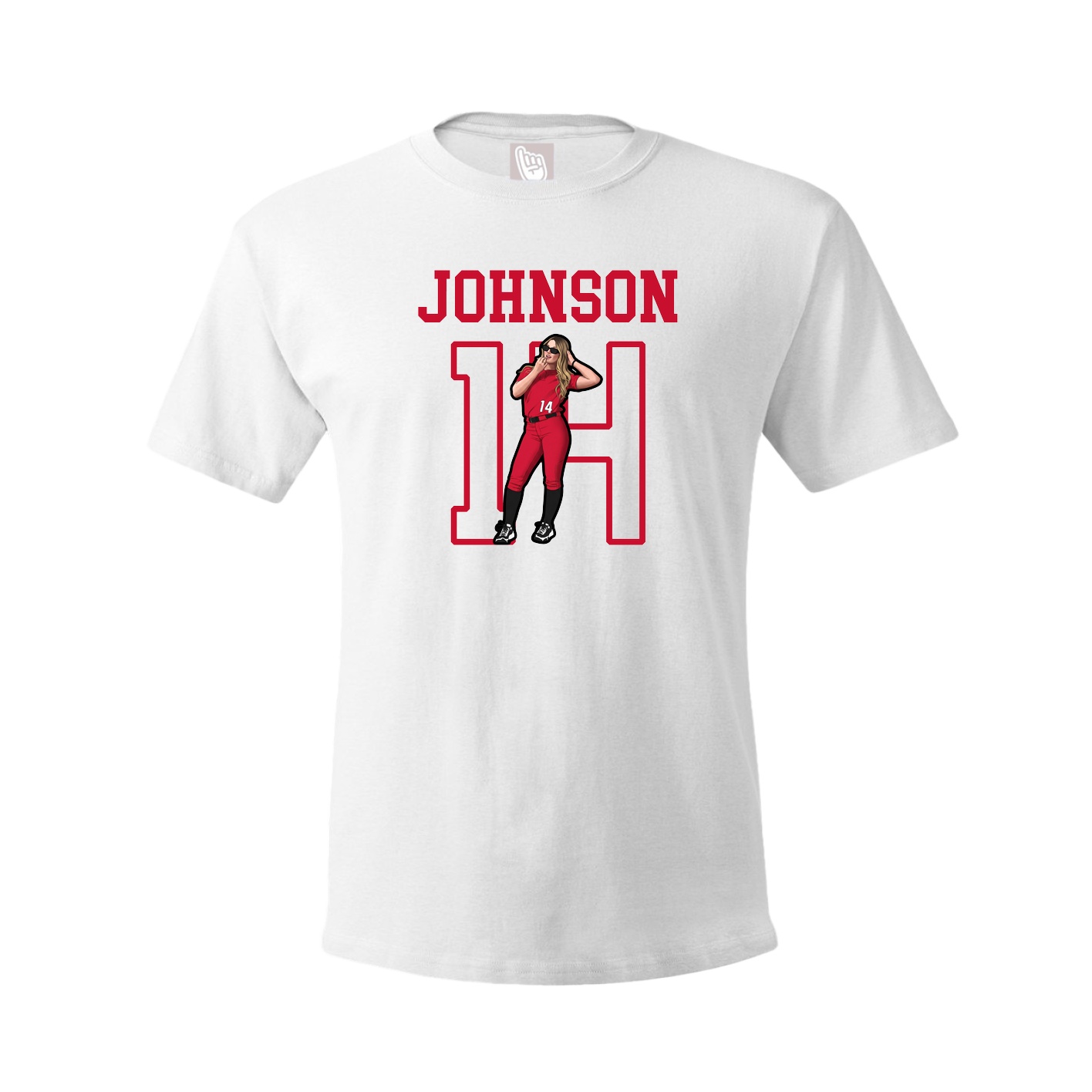 Youth Tee — Shirsey in White