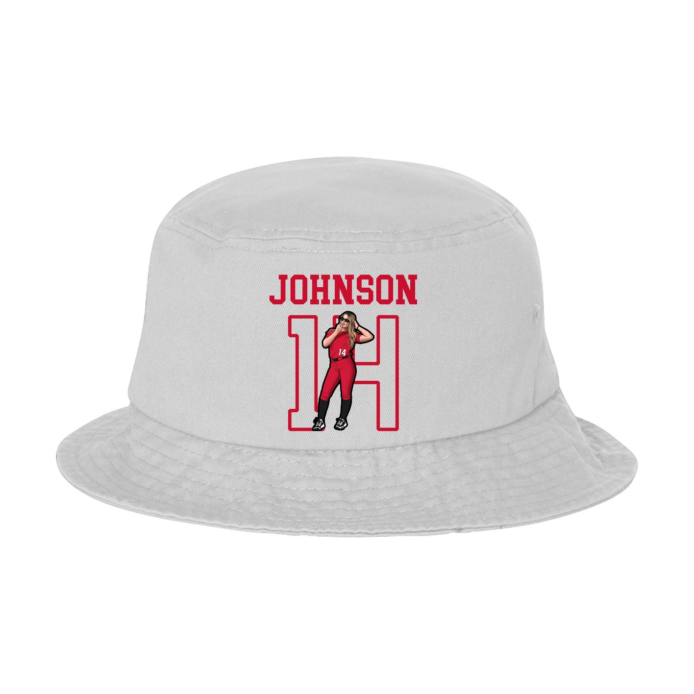 Bucket Cap — Shirsey in White