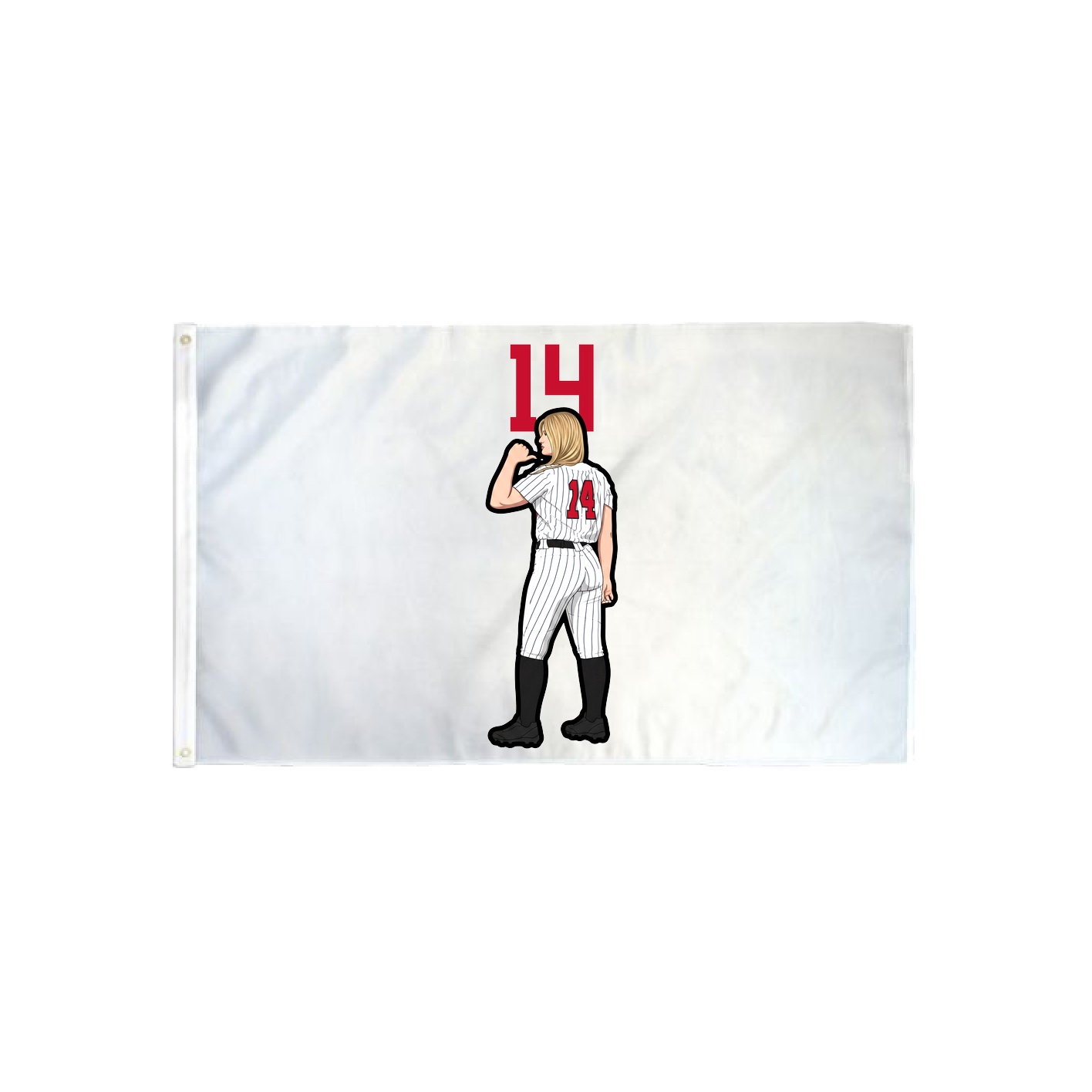 3x5 Flag — Number Top in Classic
